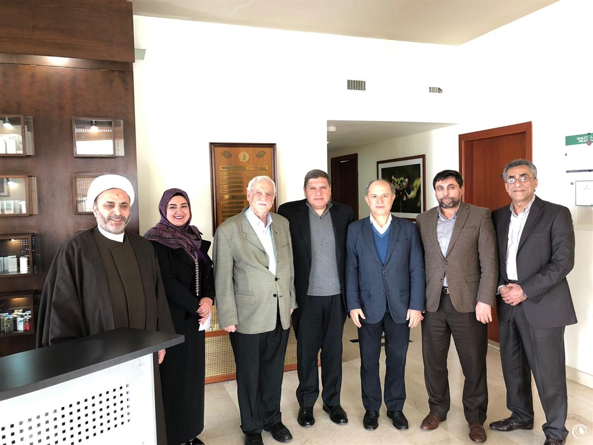Engineer Seklaoui receives delegation from Al-Mabarrat Charity Association