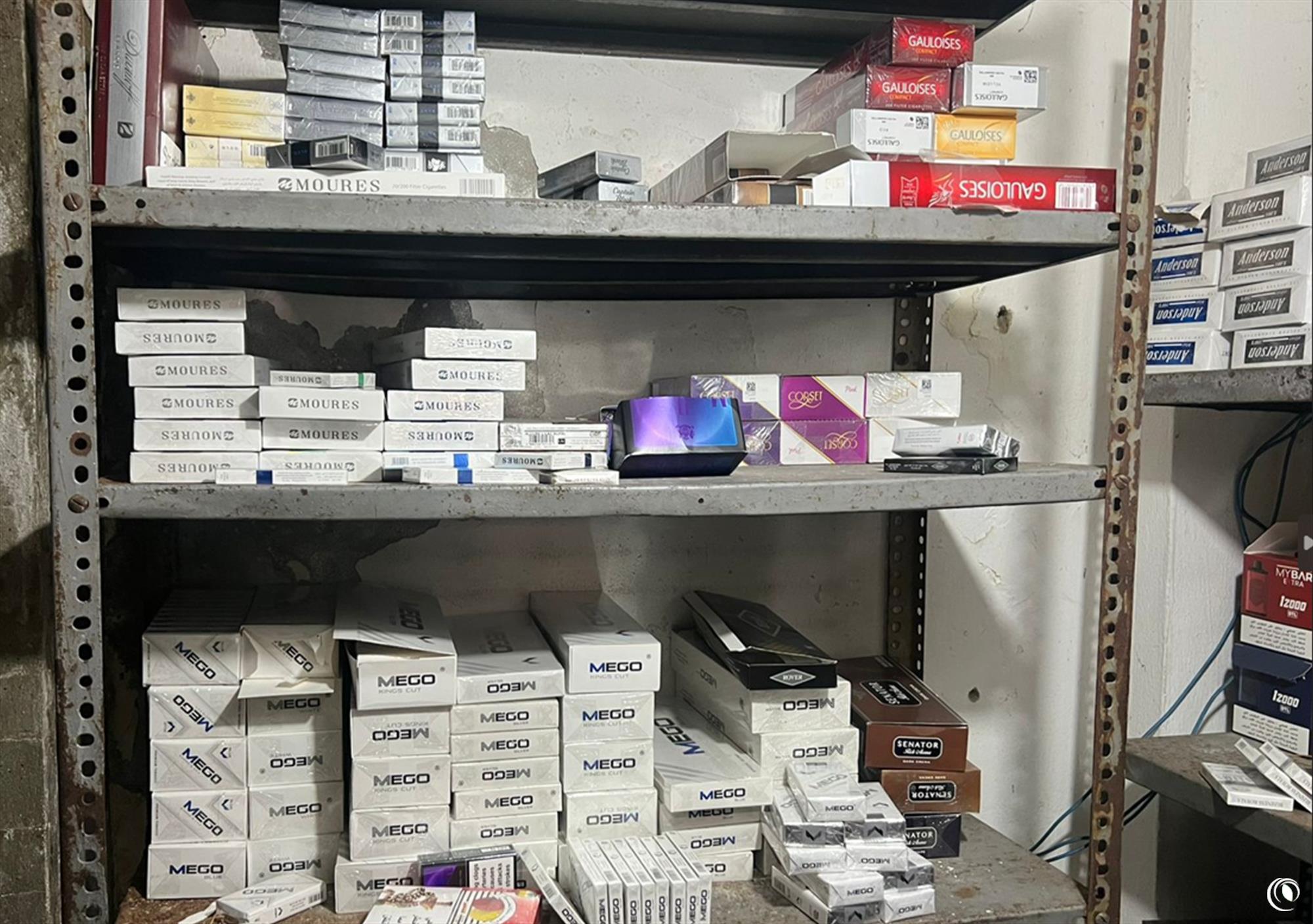 The Regie Seizes Smuggled and Counterfeit Tobacco Products