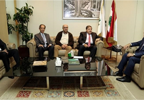   Major General Abbas Ibrahim receives delegation from Regie 