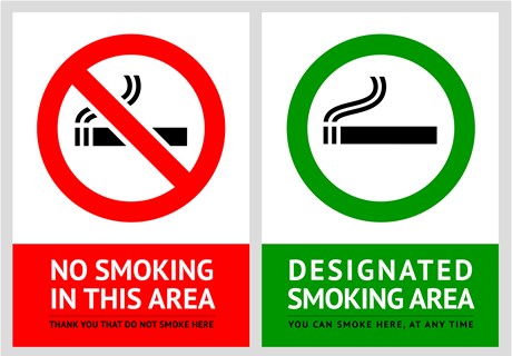 The Law Banning Smoking in Selected Areas