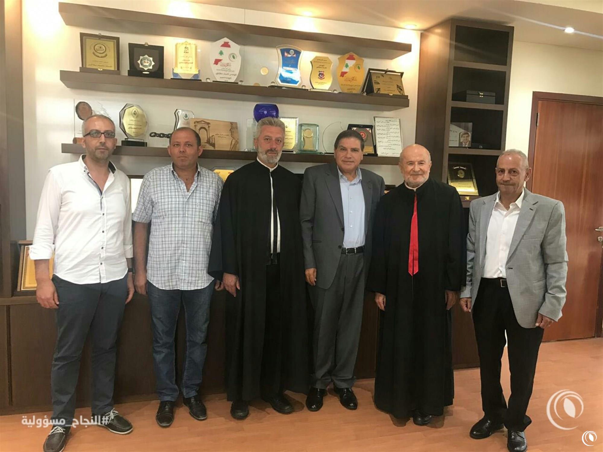 Eng. Seklaoui receives Archbishop El-Hage, a delegation from Dibil and another from Al-Kawzah