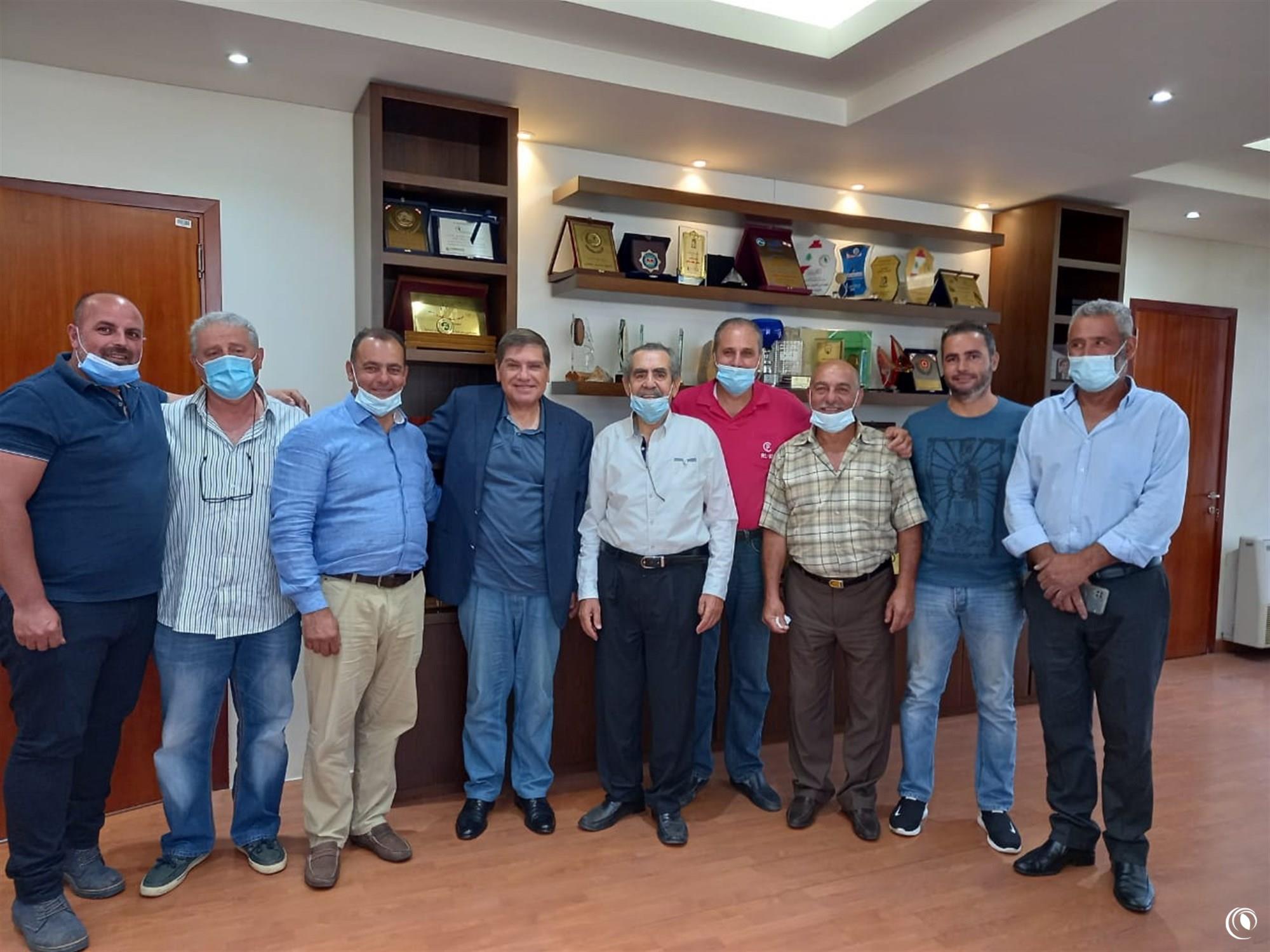Engineer Seklaoui receives delegation of Fishermen Union