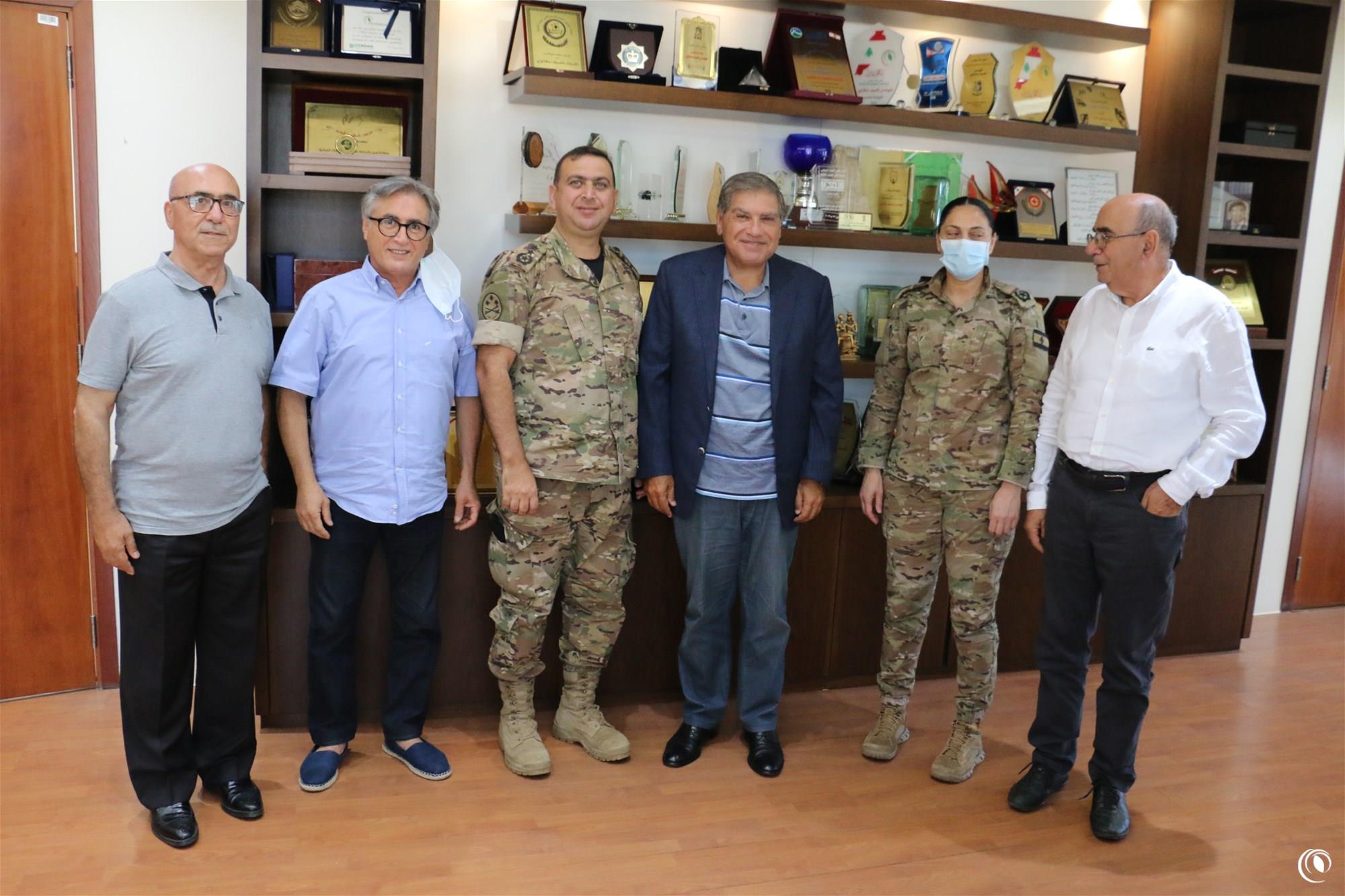 Donation from Head of Sales to the Lebanese Army