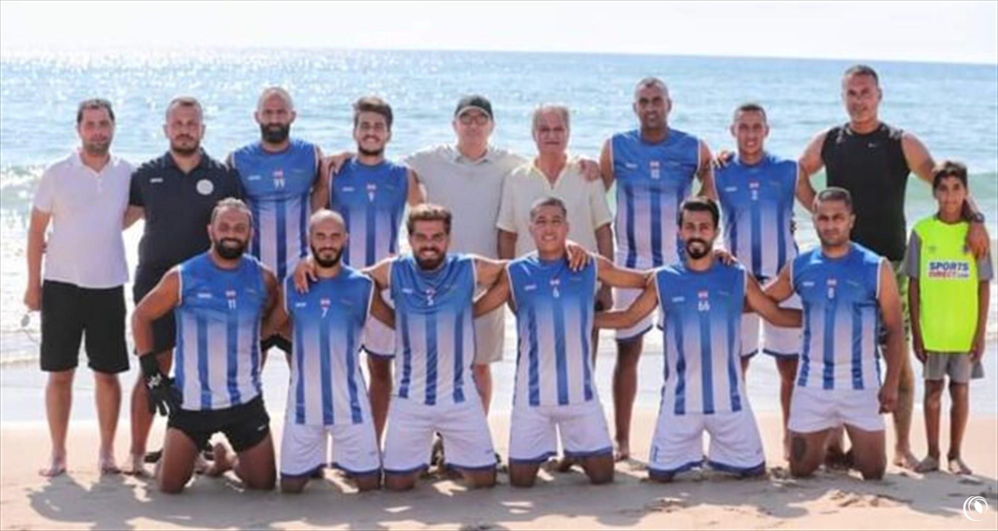 The Opening of the Lebanese Beach Football Tournament ​