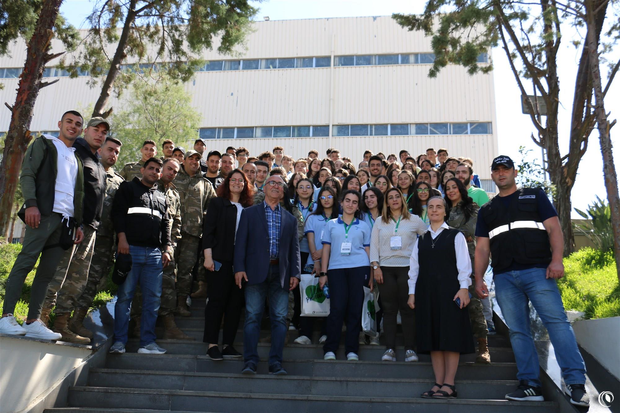 The Antonine Sisters High School – Kfarchima students visited the Lebanese Regie for Tobacco to learn more about its role in supporting the national economy.