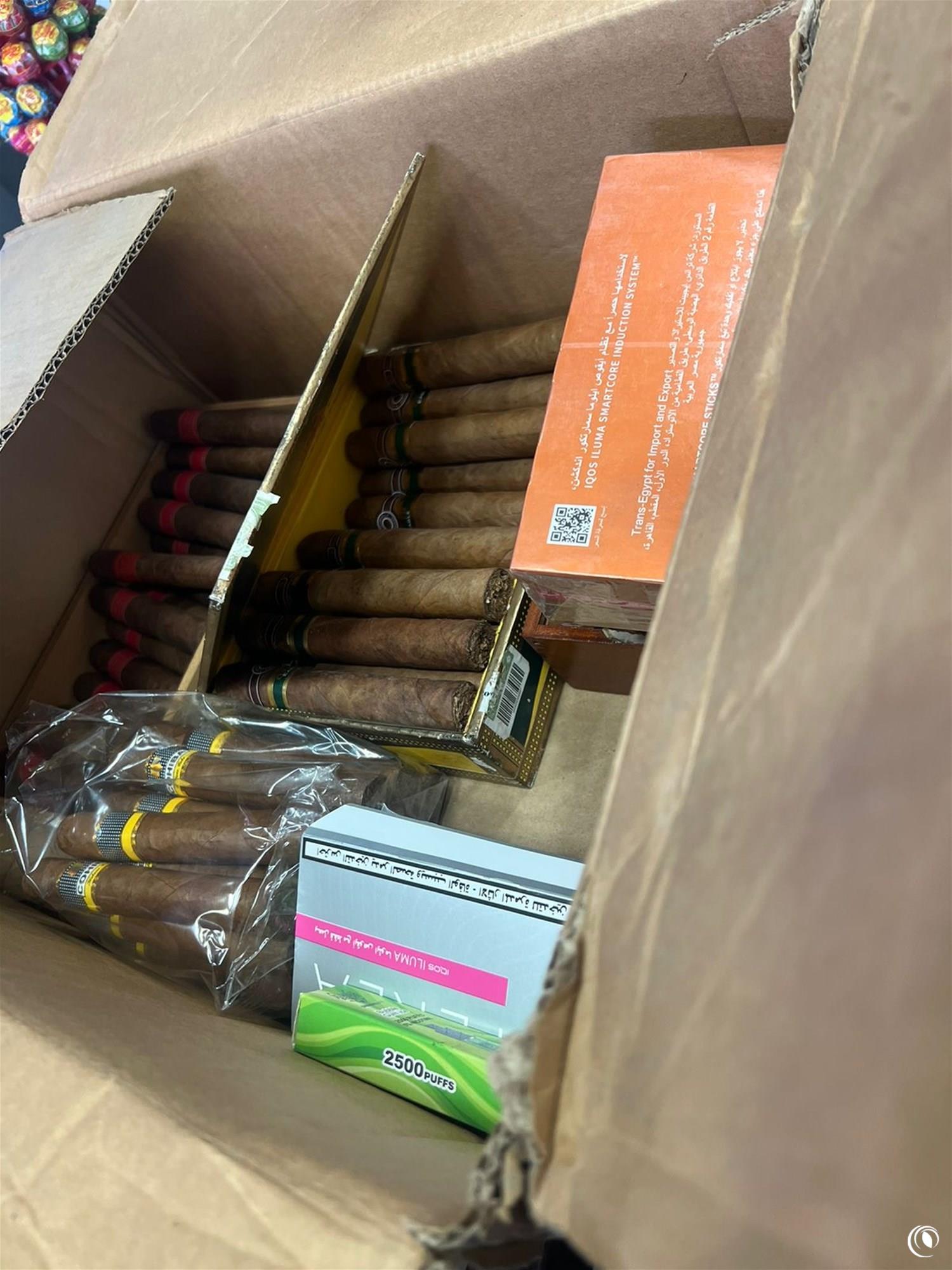The Regie Seizes Smuggled and Counterfeit Tobacco Products 