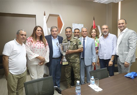 Seklaoui honored the Sports Association following the Regie’s victory in beach football tournament 