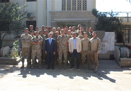 اختتام الدورة التدريبية لعناصر مكافحة التهريب في الريجي مع قيادة الجيش اللبناني
