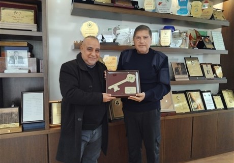 The Mayor of Bafliyeh Visits the Regie
